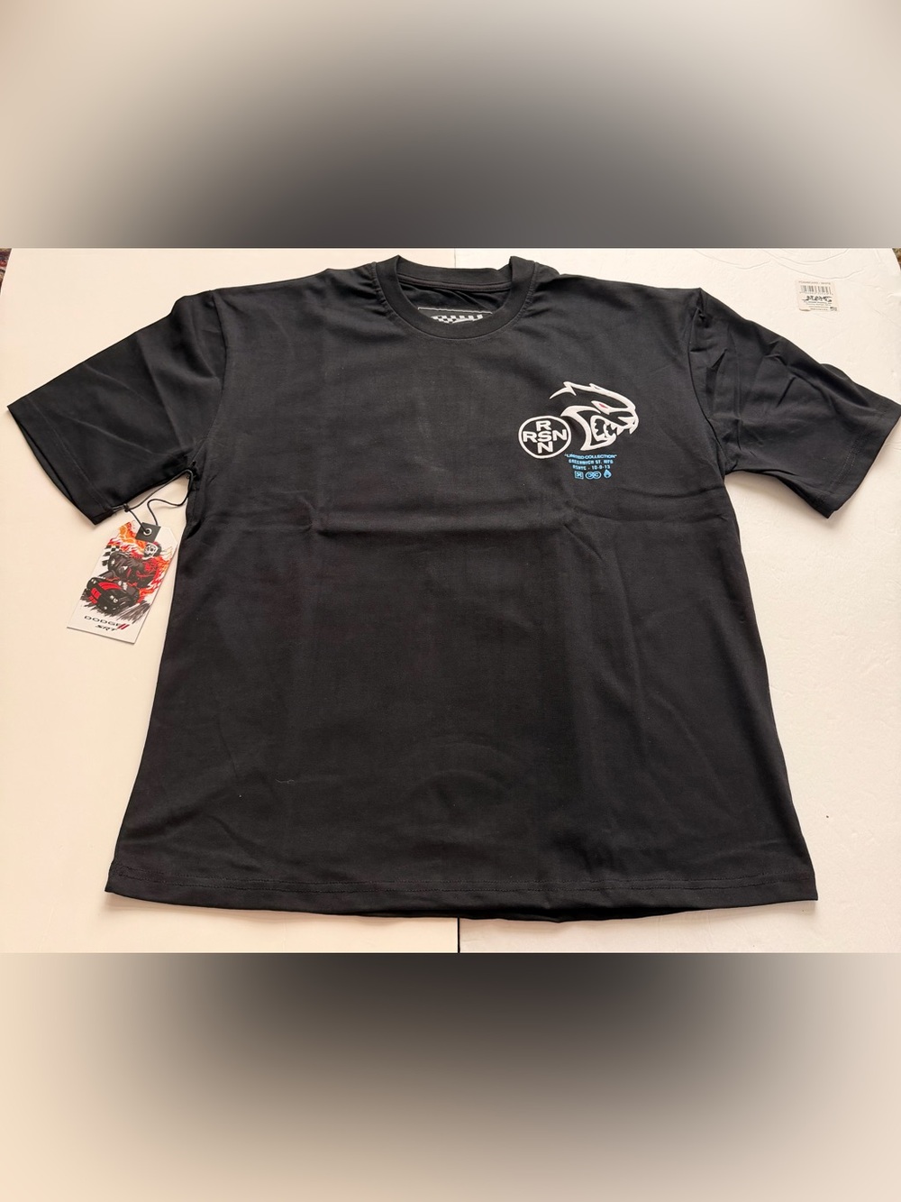Dodge Hellcat SRT x Reason Collab Limited Edition Graphic Tee Size Medium